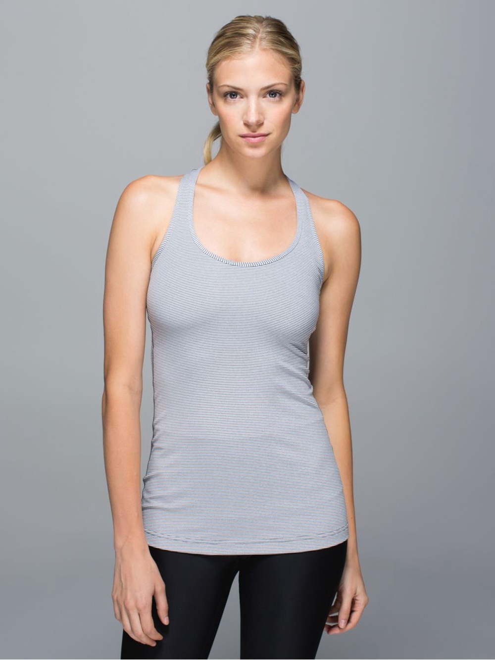 Lululemon Cool Racerback
Tonka Stripe Heathered Slate White Size 4